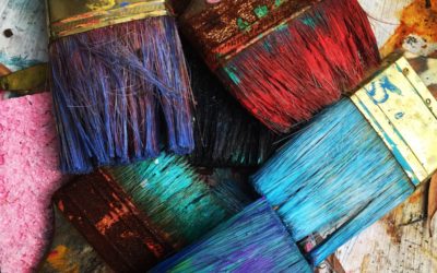 La peinture à l’huile de lin et pigments